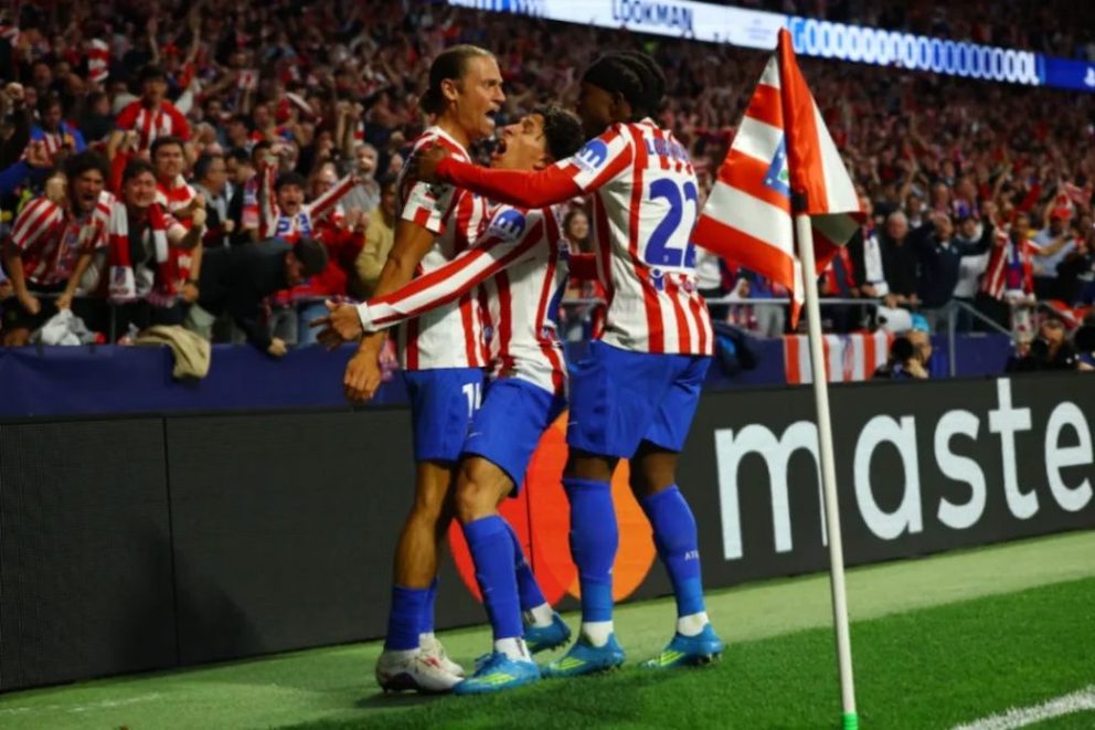 Atlético y Arsenal empataron en Liga de Campeones