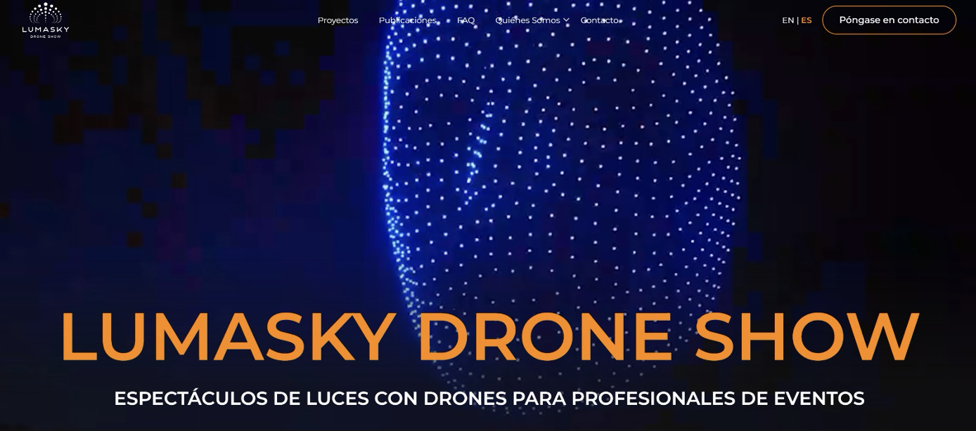Shows de drones para eventos corporativos: impacta a tus inversores