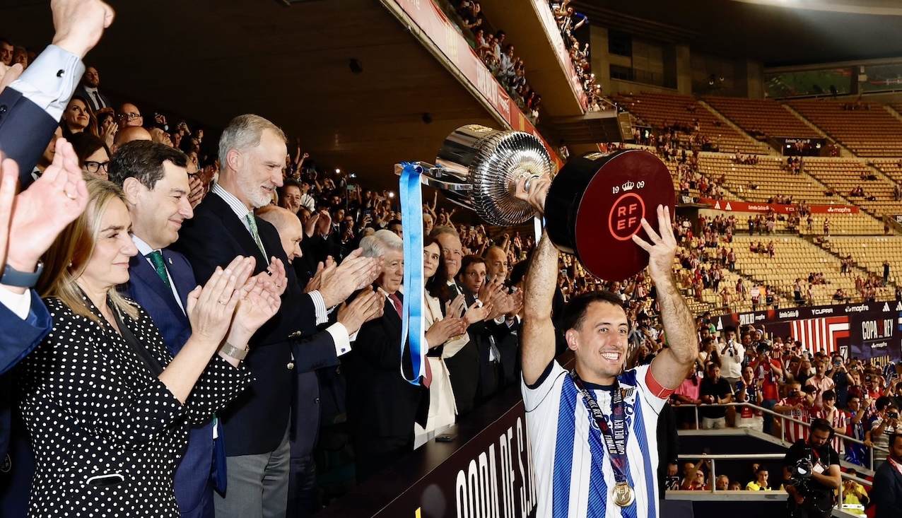 La Real Sociedad se lleva la Copa del Rey con un  4-3 en penaltis