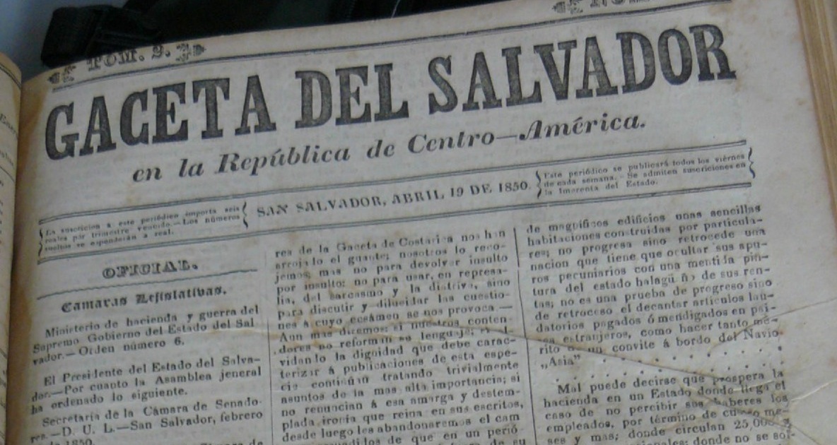 Alianza Honduras, Nicaragua, El Salvador y Gaceta de Costa Rica