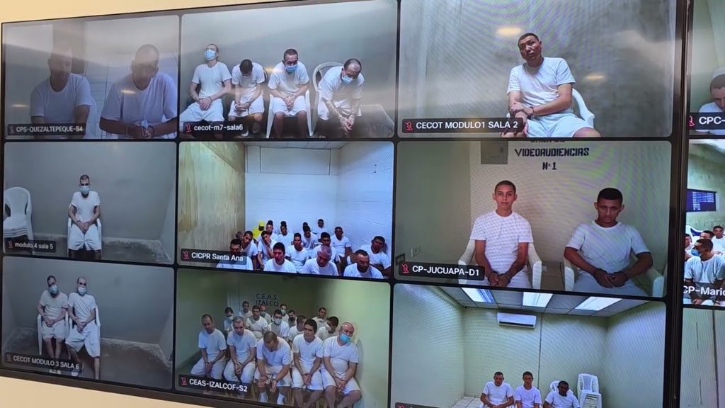 Continúa audiencia contra 200 pandilleros de la MS-13 en El Salvador